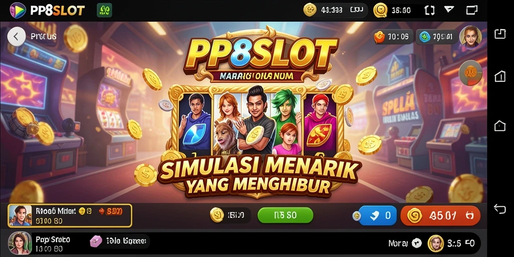 Screenshot gameplay PP8SLOT menampilkan slot yang menarik dan interaktif.