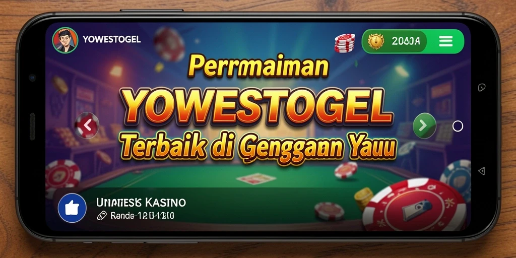 Tampilan gameplay menarik dari YOWESTOGEL dalam suasana Kasino.